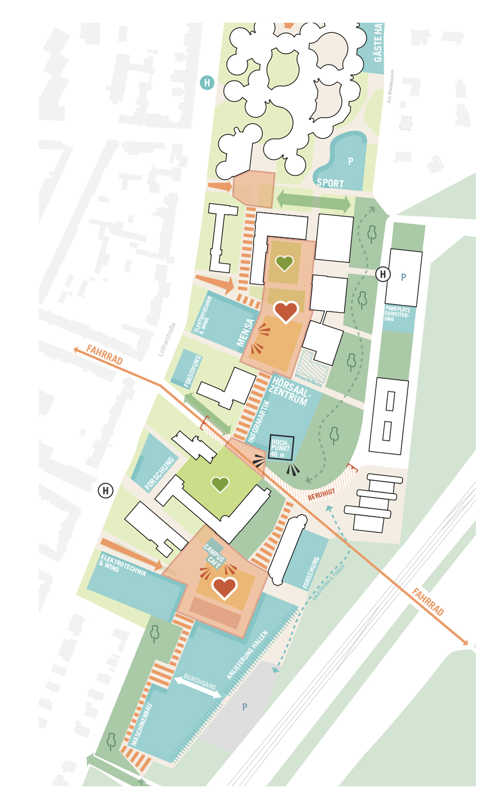 Duisburg Campus Urban Development Master Plan